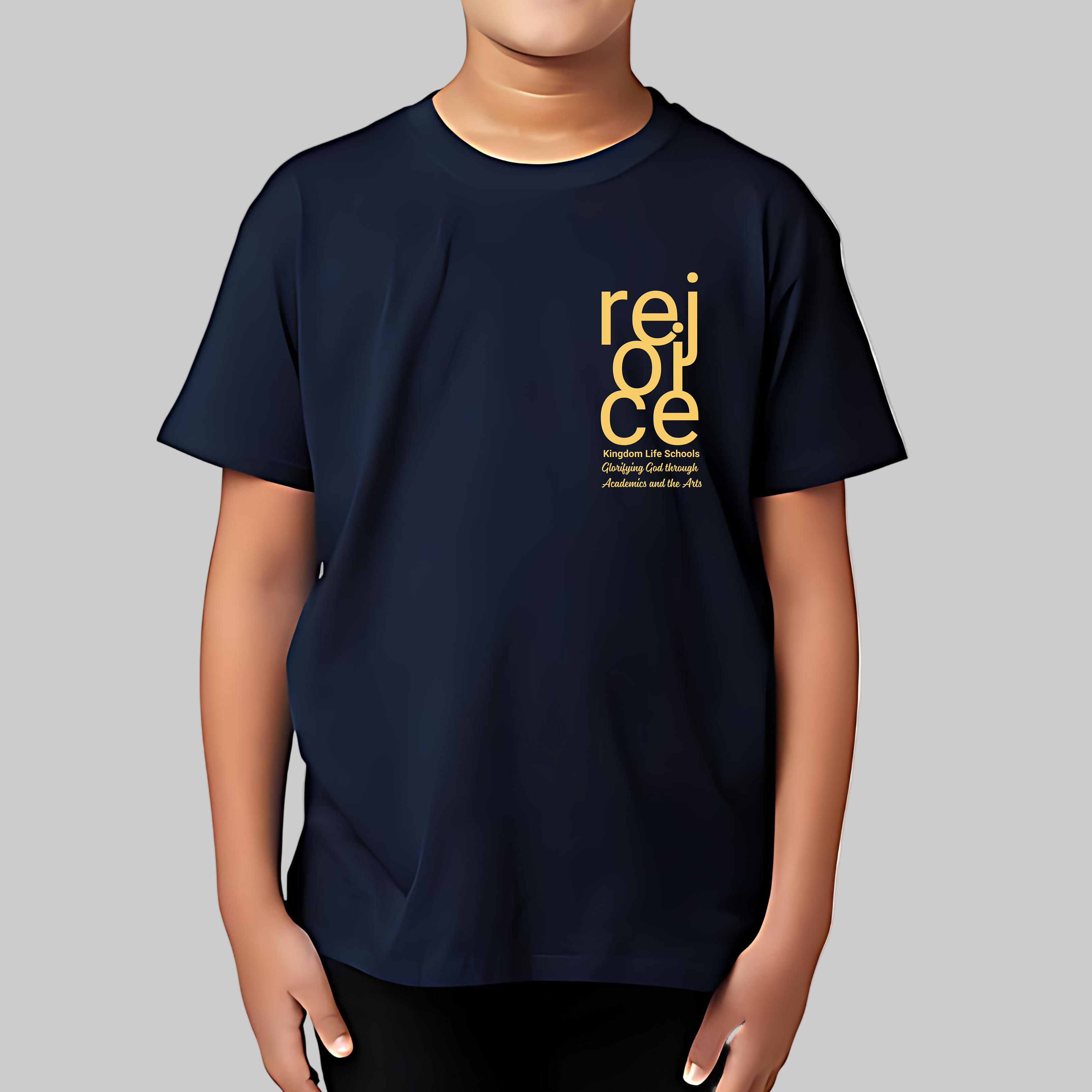 Youth KLA Rejoice Tee, Psalm 118:24 Inspired