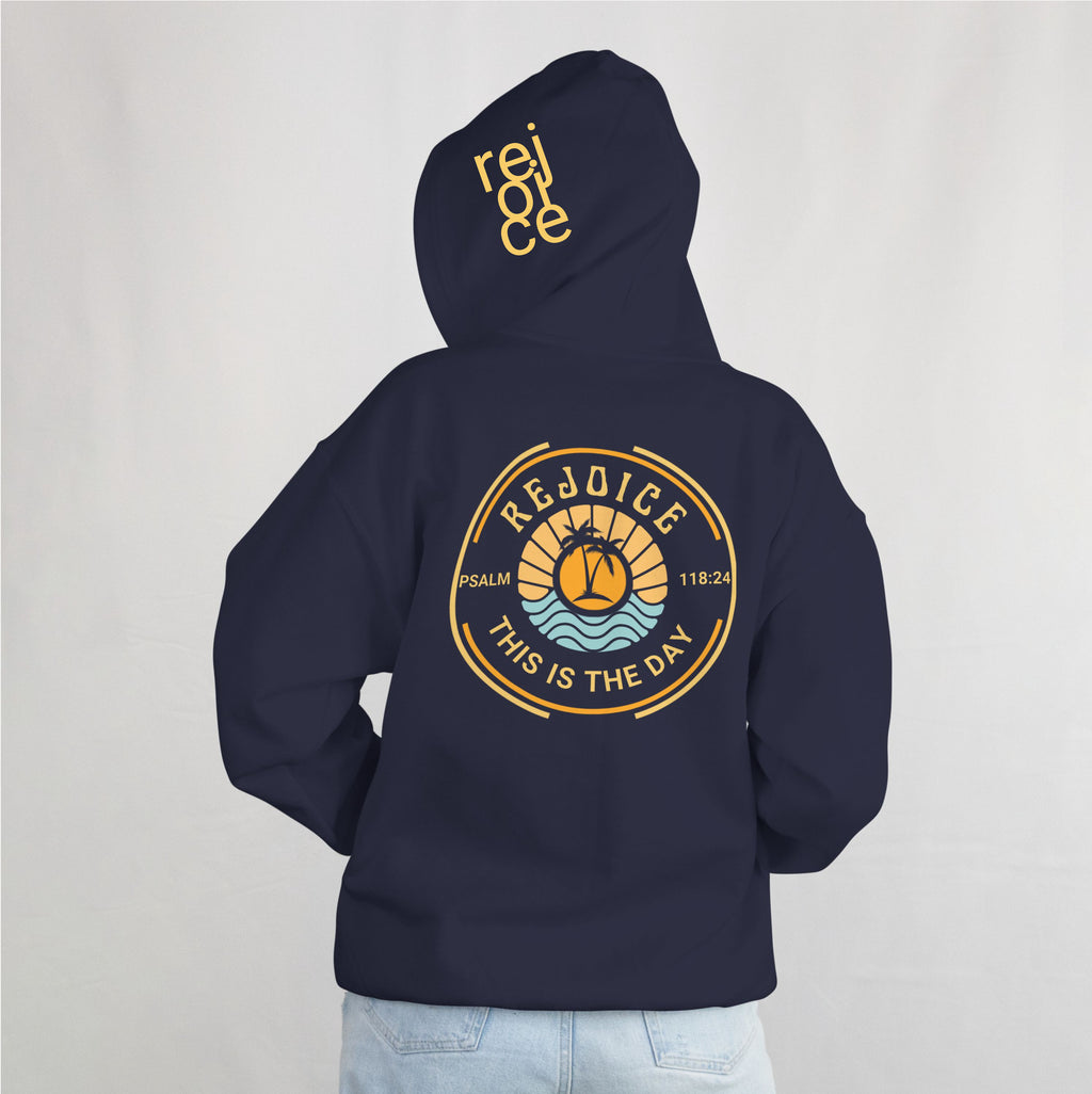 KLA Rejoice Hoodie, Psalm 118:24 Inspired