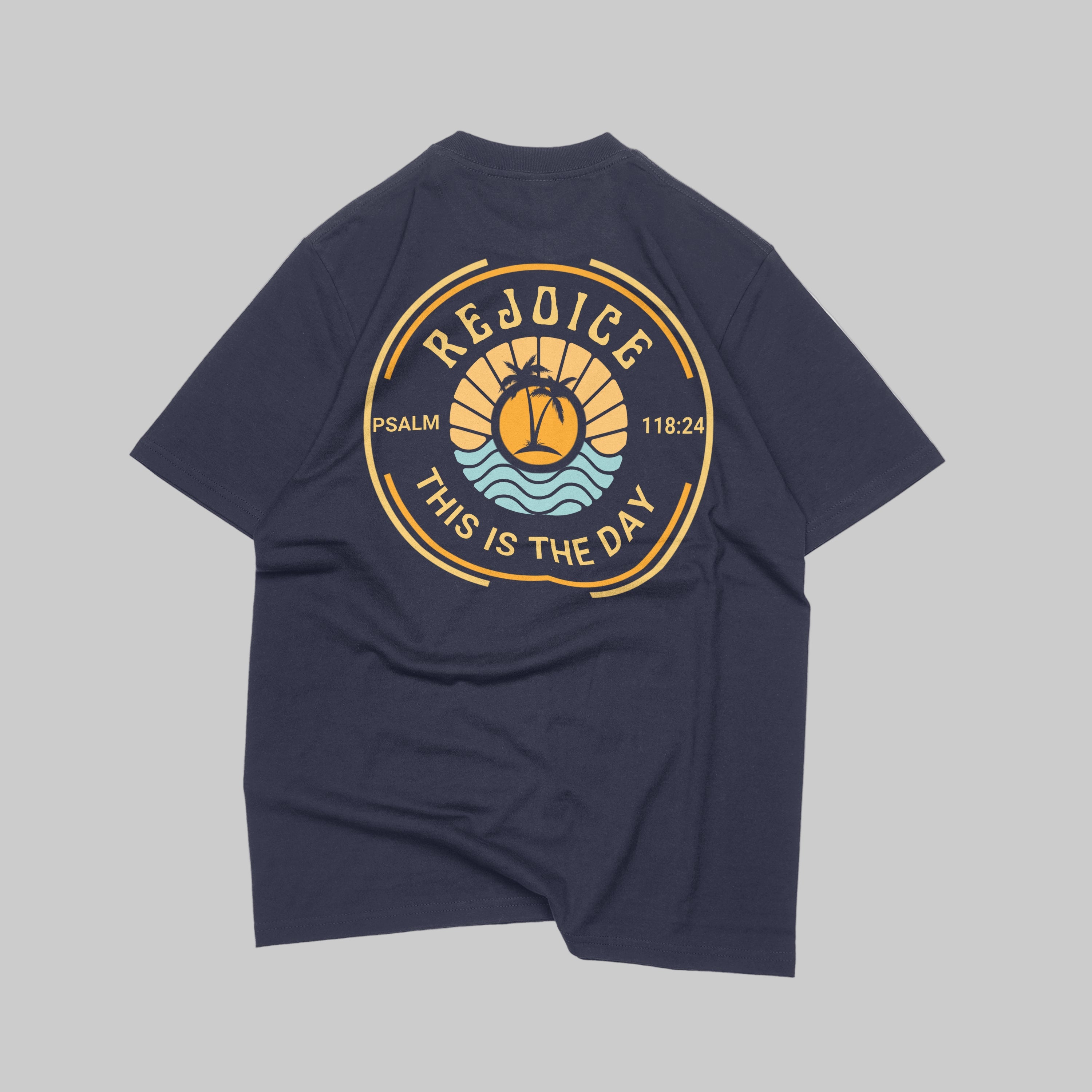 Men's KLA Rejoice Tee, Psalm 118:24 Inspired