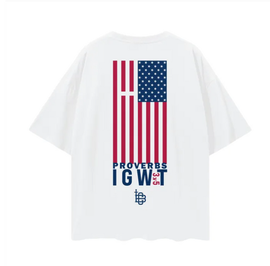 IGWT - Patriotic | Oversize Drop Shoulder Tee