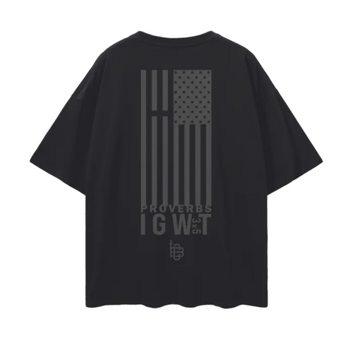 IGWT Blackout T-Shirt, Oversize Drop Shoulder – THE CHRISTIAN BRAND