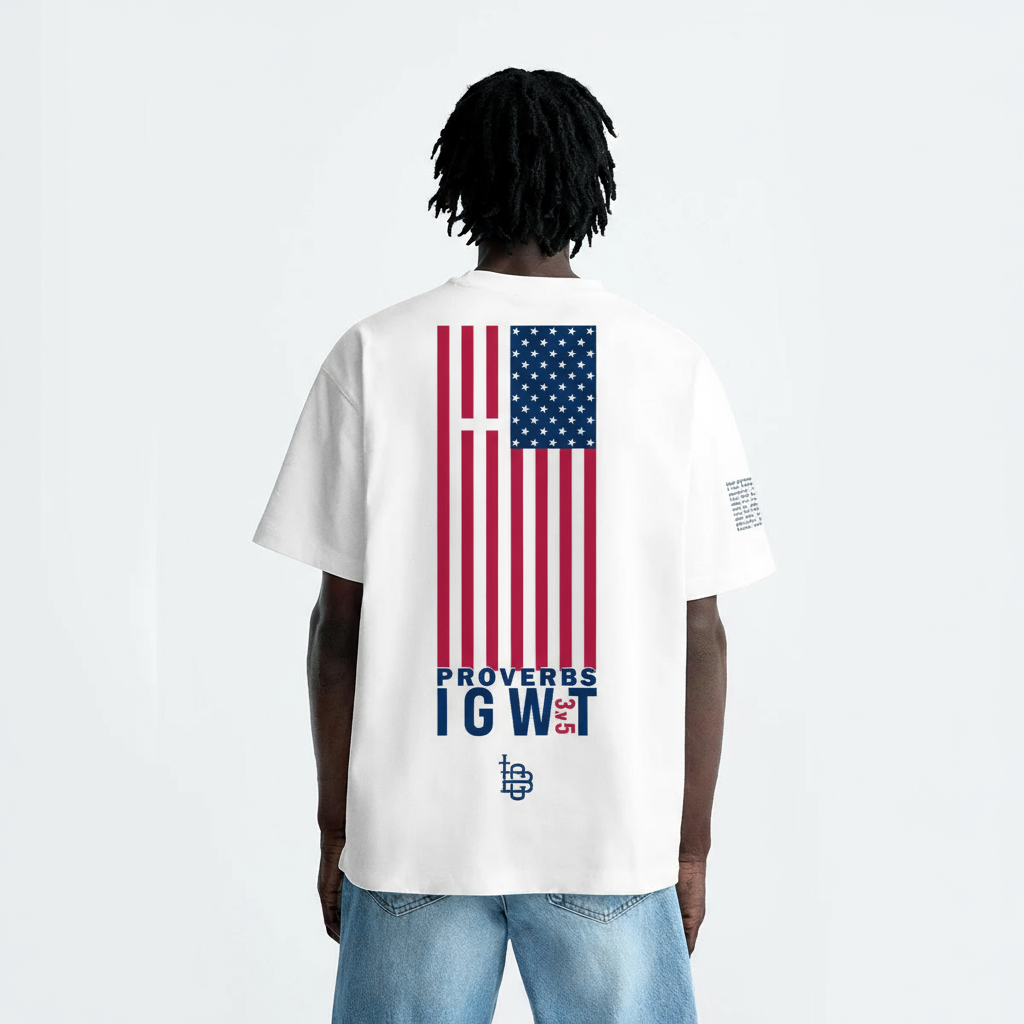 IGWT Heavy T-Shirt, Patriotic Oversize Fit